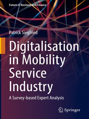 cover image of Digitalisation in Mobility Service Industry